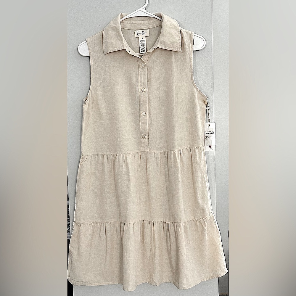 Jessica Simpson Cream Mini Dress